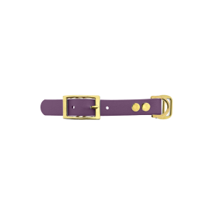 Biothane adapter 19MM Marvelous Mauve/ottone