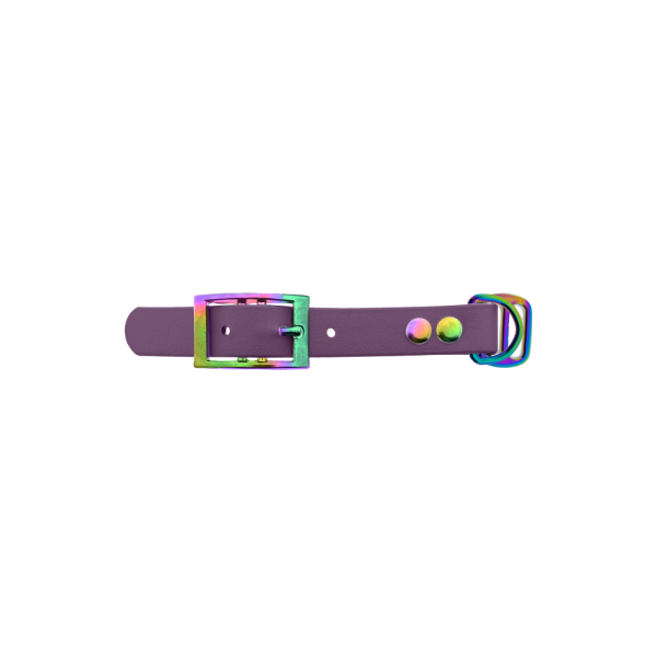 Biothane adapter 19MM Marvelous Mauve/Neo-Chrome