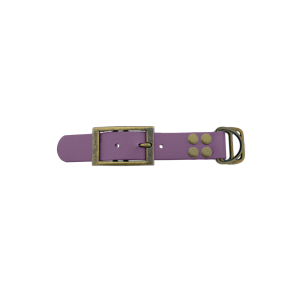 Biothane adattatore 25MM Marvelous Mauve/Antiquariato Bronzo Biothane adattatore 25MM Marvelous Mauve/Antiquariato Bronzo