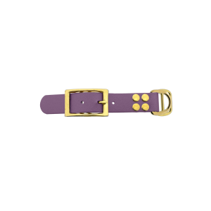 Biothane adattatore 25MM Marvelous Mauve/Ottone Biothane adattatore 25MM Marvelous Mauve/Ottone