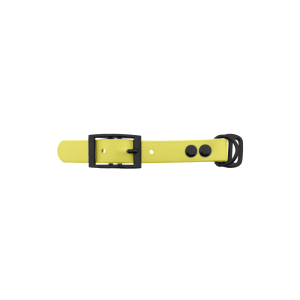 Biothane adapter 19MM Pastel Geel/Zwart