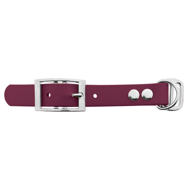 Biothane adattatore 19MM vino Rosso Biothane adattatore 19MM vino Rosso