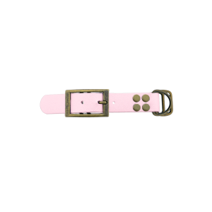 Biothane adattatore 25MM Dusty Pink/Antiquariato Bronzo Biothane adattatore 25MM Dusty Pink/Antiquariato Bronzo