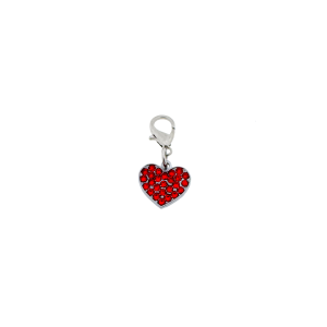 Bedel hangertje Hart rood