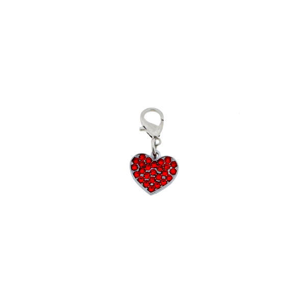 Bedel hangertje Hart rood