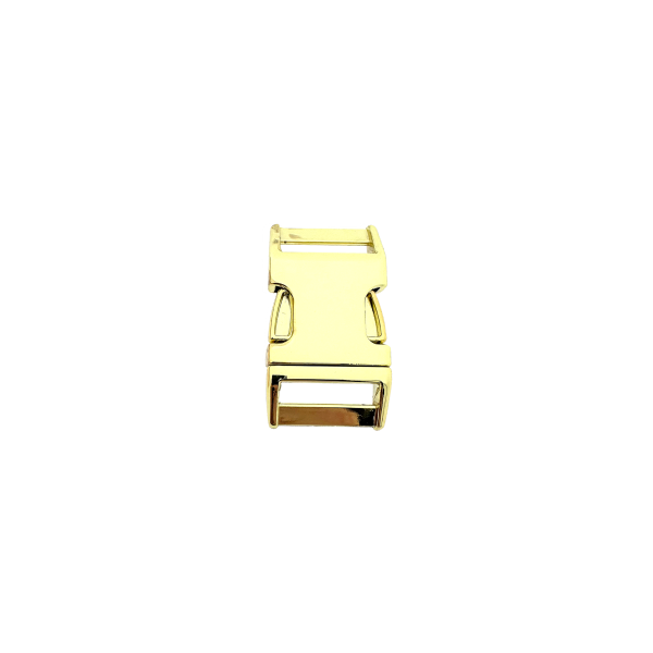 Metal Side Release Buckle 16mm ottone
