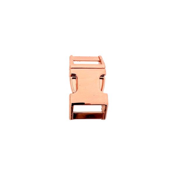 Metal Side Release Buckle 20mm Oro rosa