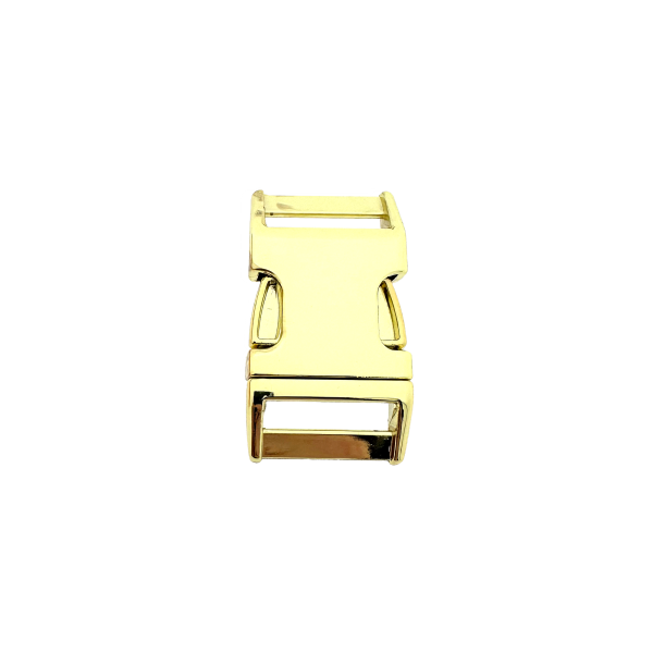 Metal Side Release Buckle 25mm ottone