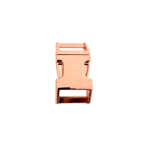 Metal Side Release Buckle 25mm Oro rosa
