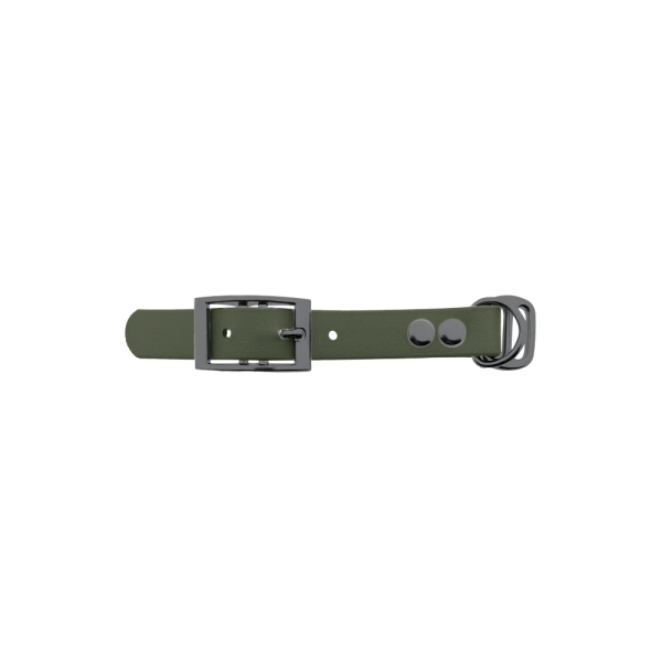 Biothane adapter 19mm Military Olive/Grijs Biothane adapter 19mm Military Olive/Grijs