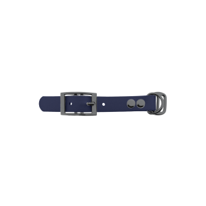 Biothane adapter 19mm Navy Blauw/Grijs