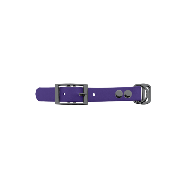 Biothane adapter 19mm Violet/Grijs Biothane adapter 19mm Violet/Grijs