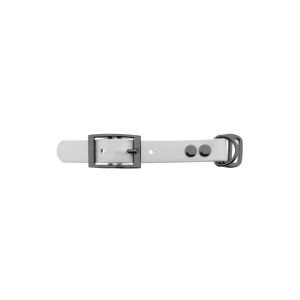 Biothane adapter 19mm Wit/Grijs