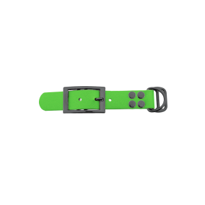 Biothane adapter 25mm Appel Groen/Grijs