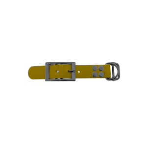 Biothane adapter 25mm Oro/Grijs Biothane adapter 25mm Oro/Grijs