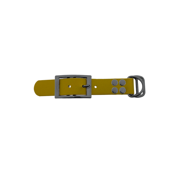 Biothane adapter 25mm Oro/Grijs Biothane adapter 25mm Oro/Grijs