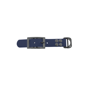 Biothane adapter 25mm Navy Blauw/Grijs Biothane adapter 25mm Navy Blauw/Grijs