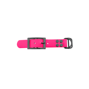 Biothane adapter 25mm Neon Roze/Grijs Biothane adapter 25mm Neon Roze/Grijs
