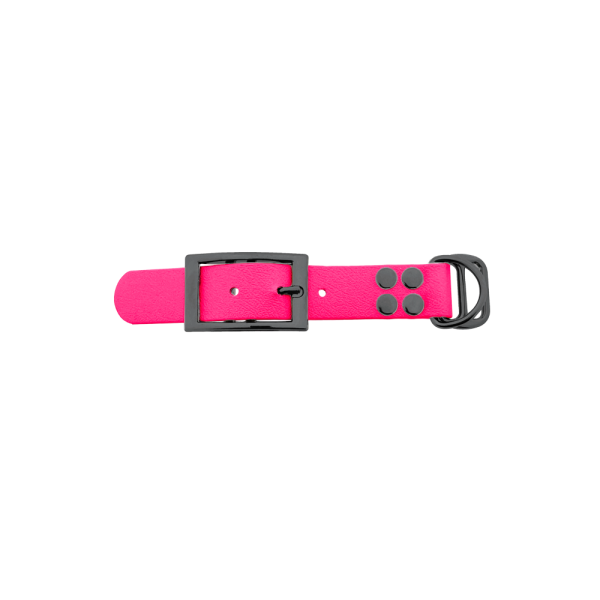 Biothane adapter 25mm Neon Roze/Grijs Biothane adapter 25mm Neon Roze/Grijs