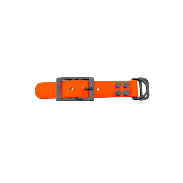 Biothane adapter 25mm Oranje/Grijs Biothane adapter 25mm Oranje/Grijs