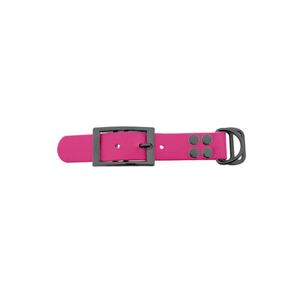 Biothane adapter 25mm Passion Roze/Grijs