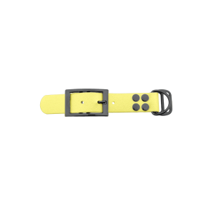 Biothane adapter 25mm Pastel Geel/Grijs