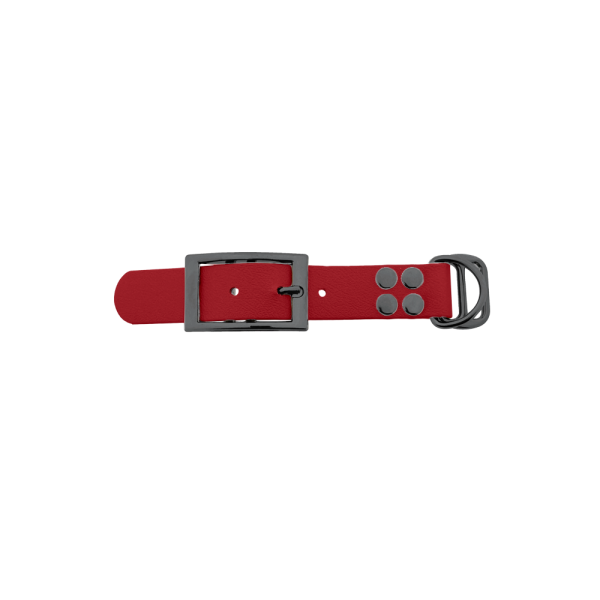 Biothane adattatore 25mm Rosso/Grigio Biothane adattatore 25mm Rosso/Grigio