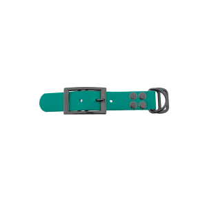 Biothane adapter 25mm Teal/Grijs Biothane adapter 25mm Teal/Grijs