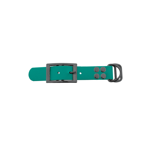 Biothane adapter 25mm Teal/Grijs Biothane adapter 25mm Teal/Grijs
