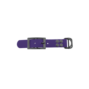 Biothane adapter 25mm Violet/Grijs