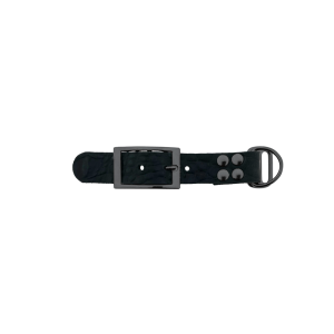 pelle di bufalo adapter 25mm Croco motief Zwart/Grijs