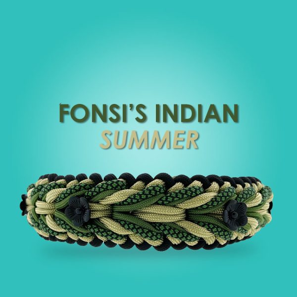 Fonsi's Indian Summer collare - DIY set