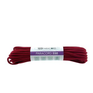 Paracord 550 tipo III Imperial Rosso - 10 mtr