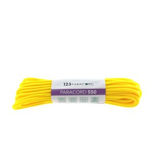 Paracord 550 tipo III Canary Giallo - 10 mtr