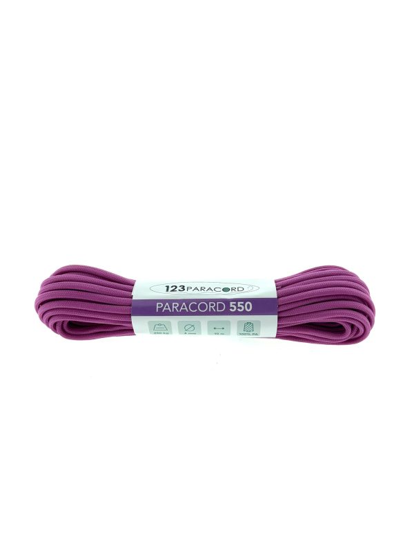 Paracord 550 tipo III Bubblegum Rosa - 10 mtr Paracord 550 tipo III Bubblegum Rosa - 10 mtr