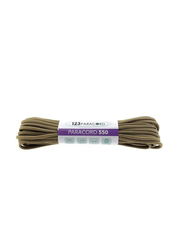 Paracord 550 type III Oro - 10 mtr Paracord 550 type III Oro - 10 mtr