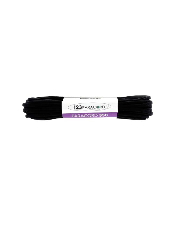 Paracord 550 type III Antraciet - 10 mtr Paracord 550 type III Antraciet - 10 mtr