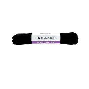 Paracord 550 type III Zwart - 10 mtr Paracord 550 type III Zwart - 10 mtr