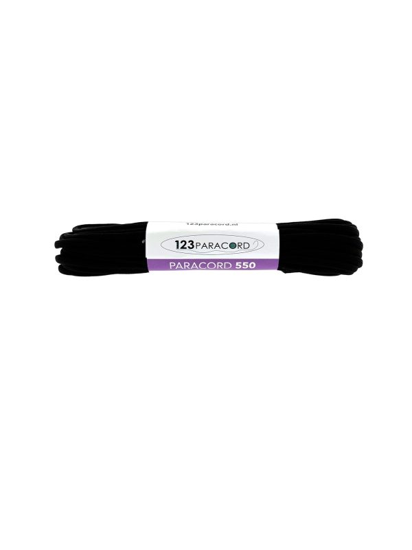Paracord 550 tipo III Nero - 10 mtr