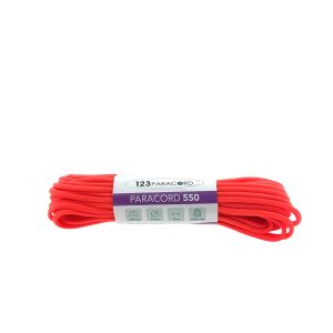 Paracord 550 tipo III Arancione Neon - 10 mtr