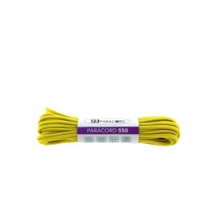 Paracord 550 type III Banana Geel - 10 mtr Paracord 550 tipo III Banana Giallo - 10 mtr