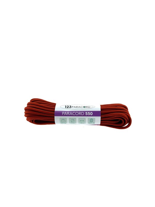 Paracord 550 tipo III Solar Arancione - 10 mtr