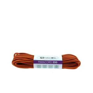 Paracord 550 type III Fox Oranje - 10 mtr Paracord 550 tipo III Fox Arancione - 10 mtr