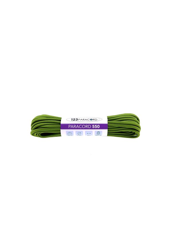 Paracord 550 tipo III Leaf Verde - 10 mtr