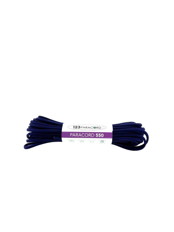 Paracord 550 tipo III Navy Blu - 10 mtr Paracord 550 tipo III Navy Blu - 10 mtr