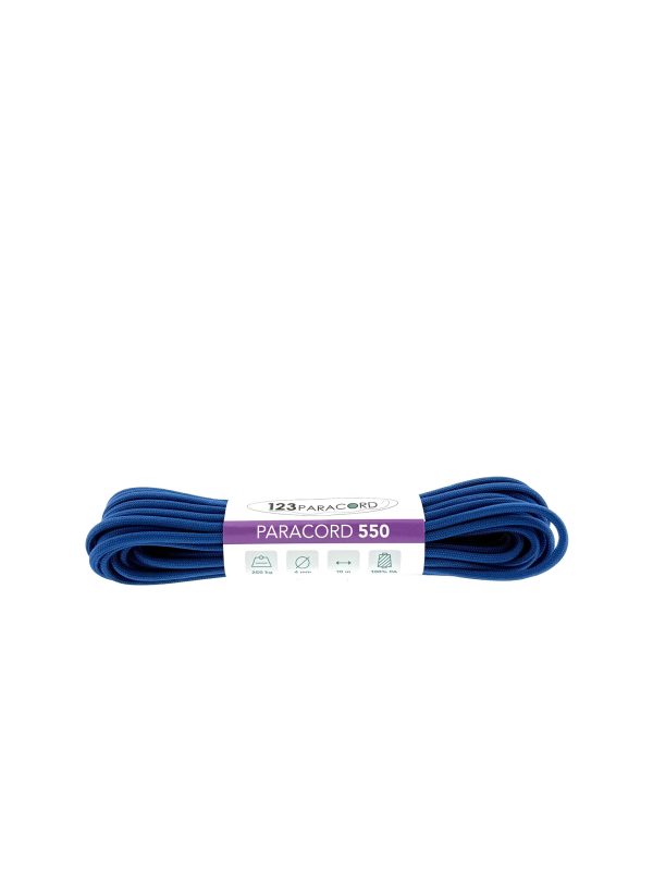 Paracord 550 tipo III Capri Blu - 10 mtr