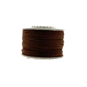 Microcord 1.4MM Chocolate Bruin - 40 mtr Microcord 1.4MM Chocolate Bruin - 40 mtr