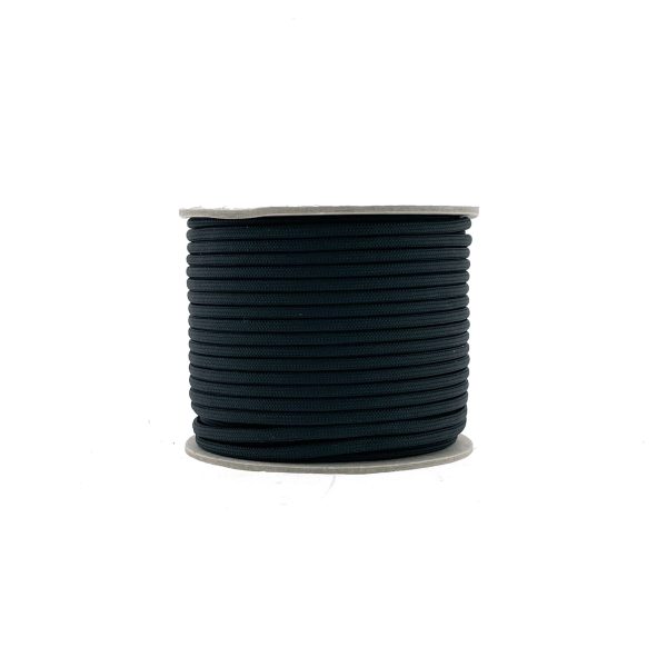 Paracord 550 type III Zwart-30 mtr Paracord 550 tipo III Nero-30 m
