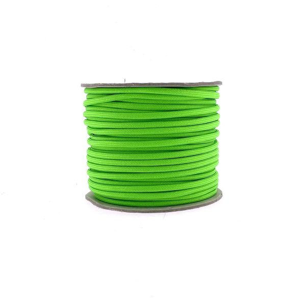 Paracord 550 type III Ultra Neon Groen-30 mtr Paracord 550 tipo III Ultra Neon Verde-30 mtr