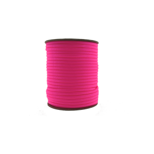 Paracord 550 type III Ultra Neon Roze-30 mtr Paracord 550 typo III Ultra neon Rosa-30 mtr